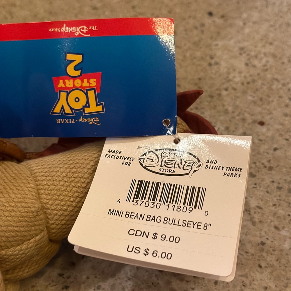 Disney Store Toy Bullseye Horse Plush. New With Tags. 10" Bullseye Plush. - Picture 6 of 16